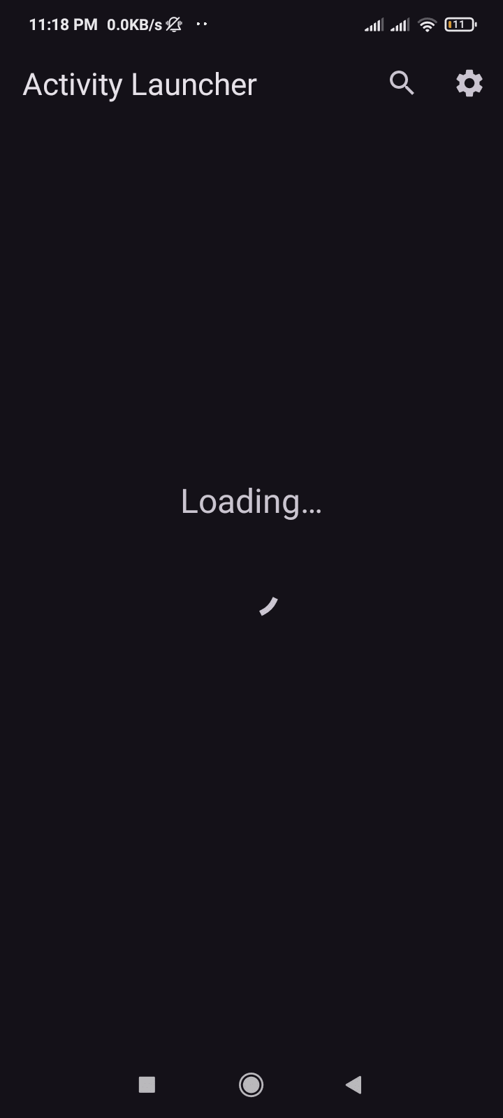 Screenshot Of Activity Launcher Download